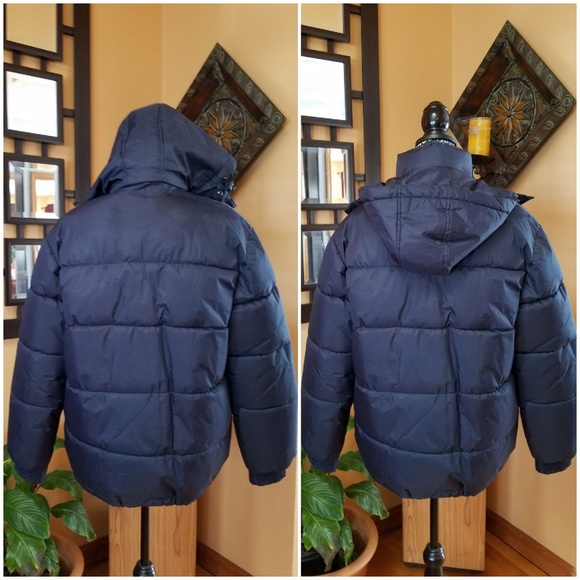 (SOLD)MEN'S NORDICTRACK BLUE PUFFER WINTER COAT! - Picture 5 of 8